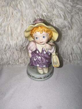 Vintage 1983 Avon Cherished Moments Last Forever Girl Figurine